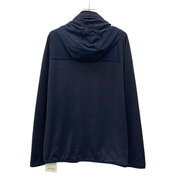 Louis Vuitton Mens Navy Patchwork Zip-Up Jacket L Size Lightweight Design With M - Picture 11 of 11